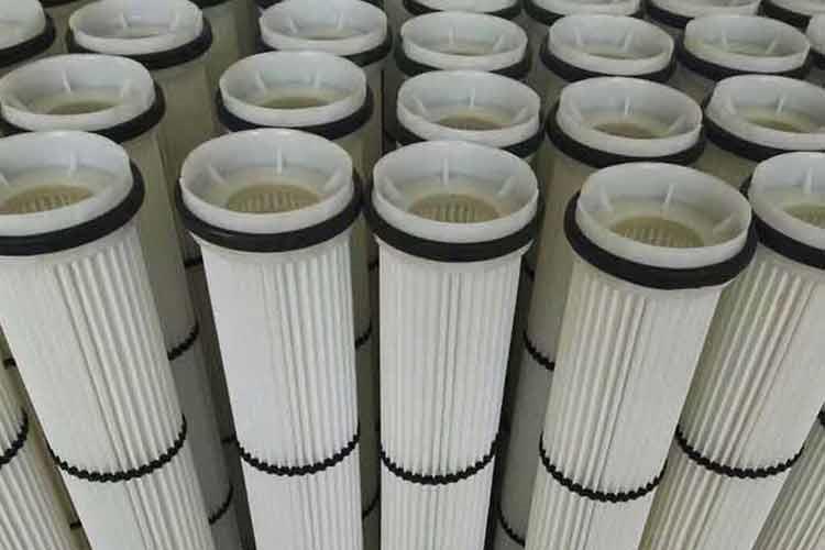 风机开云（中国）整体为圆柱形，滤筒上下盖板为塑胶材质，其他级别滤筒盖板为电解板或不锈钢板冲压成型的