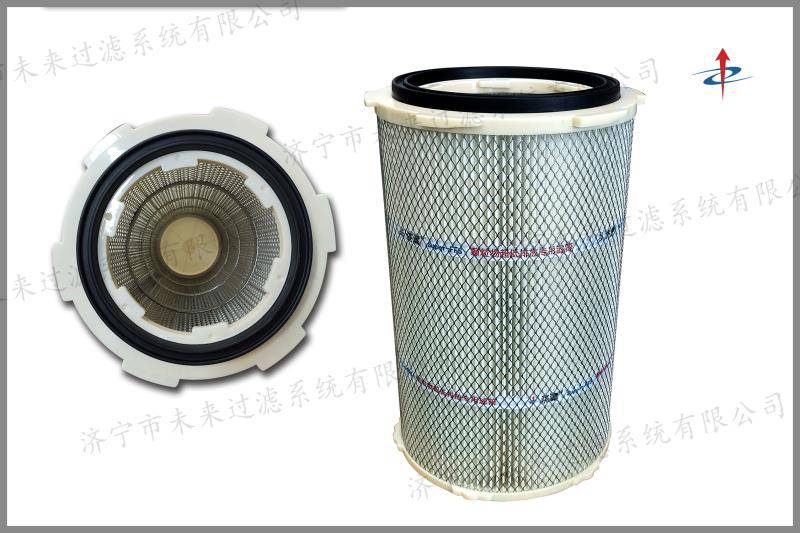 快拆式开云（中国）由经过成型加工处理的滤材、支撑骨架、上下端盖、橡胶密封圈组成